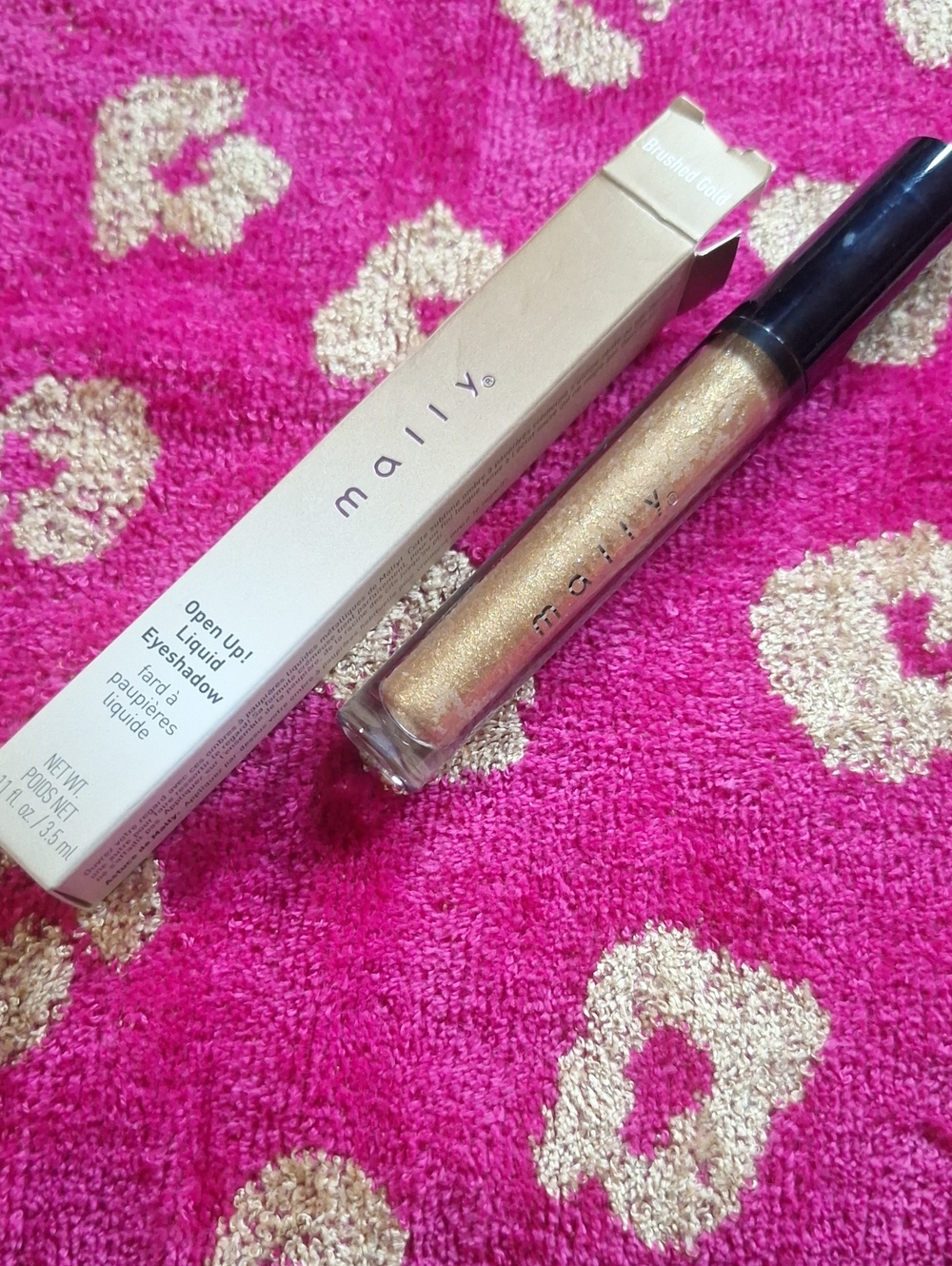 Mally Beauty Open Up! Liquid Eyeshadow — Brushed Gold